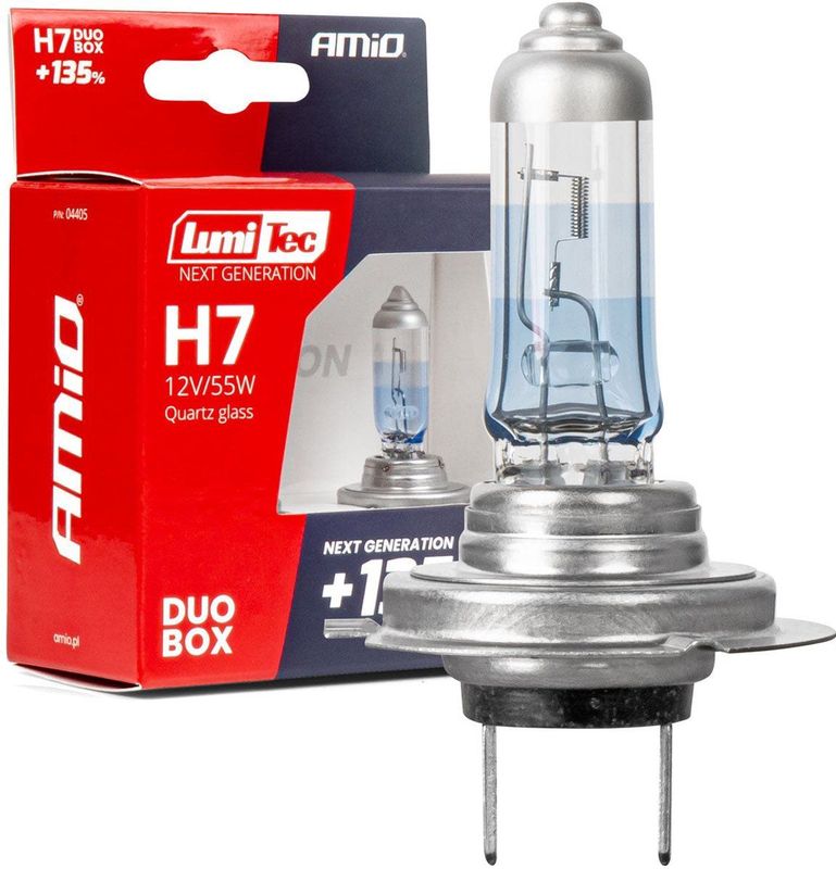 LumiTec - Next Gen H7 - Halogeenlampen - 12V 55W - DUO Set - ECE Goedgekeurd