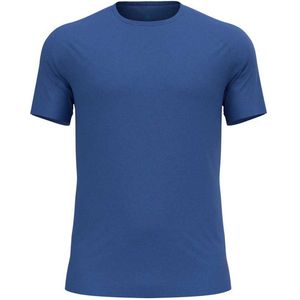 Odlo Crew Active 365 T-shirt Met Korte Mouwen Blauw L Man