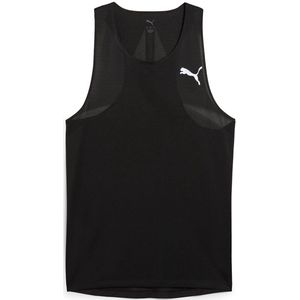 PUMA - Hardloopshirt - Zwart - 100% Gerecycled Polyester