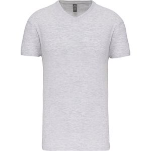 Kariban Heren-t-shirt BIO150IC V-hals K3028IC - Ash Heather - XXL