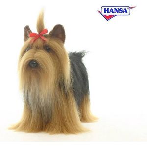 Hansa pluche Yorkshire Terrier knuffel 38 cm