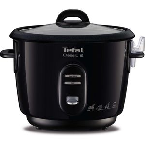 Tefal Classic Zwart RK1028 - Rijstkoker - Warmhoudfunctie - Anti-aanbaklaag - 1 liter - Zwart