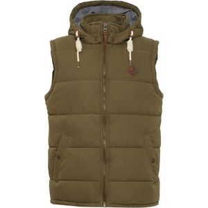 Gewatteerd Heren Vest met Capuchon - Regular Fit, Outdoor Mode