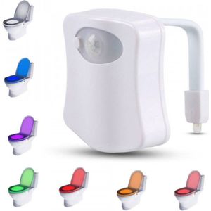 wc verlichting-bewegingssensor-diverse kleuren