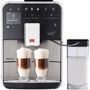 Melitta Barista Smart T F840-100 - Volautomatische koffiemachine - Zilver - Zwart