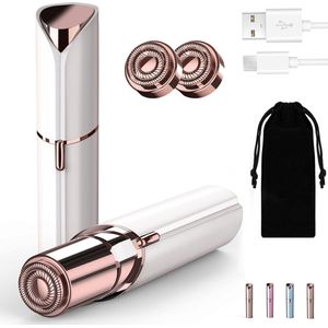 Dermaplaning - Dermaplaning Gezicht - Gezicht Scheermesjes Vrouw - Gezichtsontharing Dames - Wenkbrauw Scheermesje - Scheermes Gezicht - Elektrisch Dermaplaning