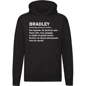 Bradley Woordenboek Grappige Hoodie - verjaardag - jarig - slim - grappig - cadeau - unisex - trui - sweater - capuchon