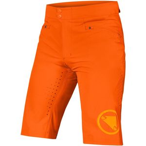 Endura Singletrack Lite Korte Broek Oranje S Man