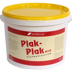 Intervos Plak-Plak Glasweefsellijm / Behanglijm glasvezel - 5 kg