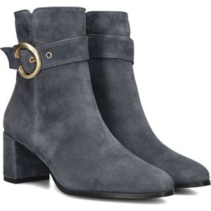 Notre-V 8552 Enkellaarsjes - Enkelboots met rits - Dames - Grijs - Maat 40