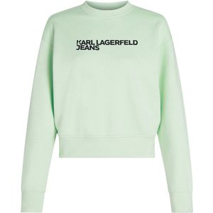 Karl Lagerfeld - KLJ Essential Logo Sweat - Sweatshirt - Bay - Regular Fit