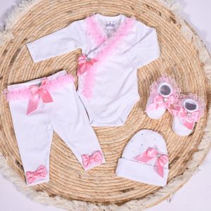 Geboortepakje - Maat 50 - Babykleding - Lynaly - Kraamcadeau - Babyshower - Babymeisje - Eerste pakje