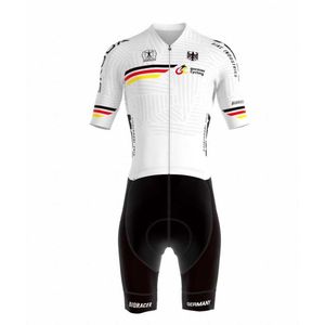 Bioracer Germany Icon Aero Wieler Skinsuit Wit S Man