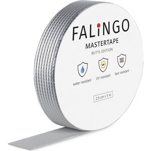 Waterdicht Butyl Plakband voor Afdichting - Onderwater Plakband voor Daken, Muren en Vloeren - 2,5 cm x 5 m