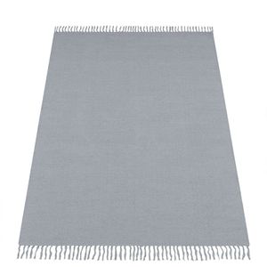 Sisal-vloerkleed-Noordse stijl-Zachte katoenmengsel-Duurzaam en vuil-aflatende-Fran