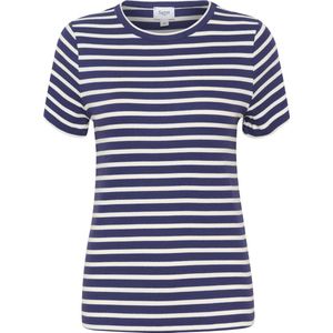 Saint Tropez AstaSZ SS Stripe T-Shirt Dames T-shirt - Maat XXL