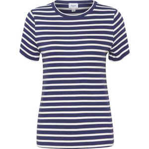 Saint Tropez AstaSZ SS Stripe T-Shirt Dames T-shirt - Maat L