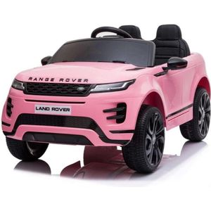 Range Rover Evoque elektrische kinderauto Accu Auto met Bluetooth en afstandsbediening - Roze