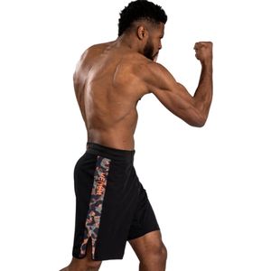 Venum Jungle Ops Fight Shorts Zwart Khaki Camo - XS