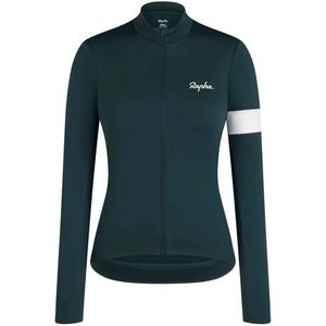 Rapha Core Thermal Trui Met Lange Mouwen Groen XS Vrouw
