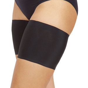 Bandelettes Unisex Elastische Dijenbanden - Zwart - Maat E