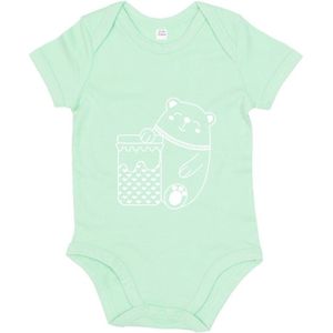 Rompertje Noe-Noe Beer Mintgroen 0-3 mnd