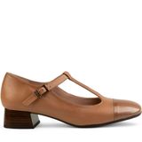 Hispanitas - HI243667 - Ballerina's - Bruin - Leer - Casual