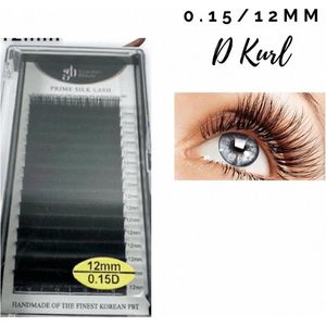 Guardian Beauty Prime Silk Lashes 12mm 0.15 D-krul | Wimpers Extensions | Eyelashes | Wimpers |  Wimperextensions