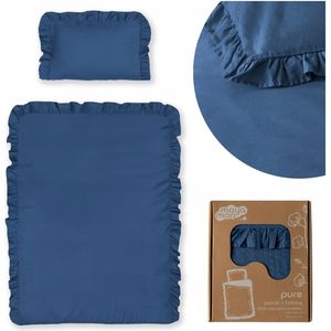 Maya Mo Kinderbeddengoed Katoen 90x120 cm met Ruche