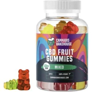 Cannabis Bakehouse - CBD Gummies - 125gram - 10mg CBD - 0% THC