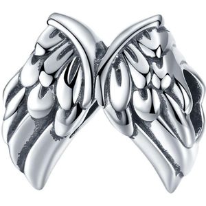 Vleugels engel bedel | Wings bead | Zilverana | geschikt voor alle bekende merken | 925 zilver | moederdag
