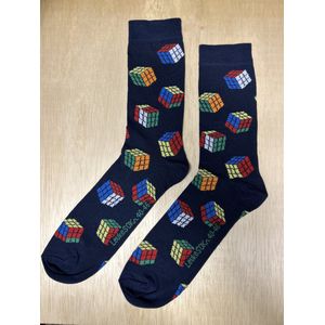 SOKn. Trendy sokken *RUBIKS* Original maat 40-46 (ook leuk om kado te geven !)