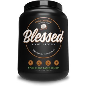 Vegan Protein / Proteïne - Blessed | Eiwitpoeder / Eiwitshake | 15 servings (480g) | Choc Coconut