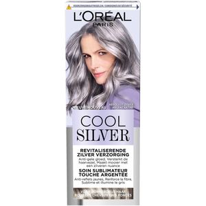 L'Oréal Paris - Cool Silver - Revitaliserende Zilververzorging - Voor Donkergrijs Haar - Absoluut Zilver