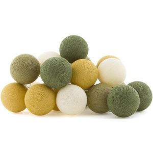 Cotton Ball Lights - Indoor lichtslinger - Jungle - 20 lampjes