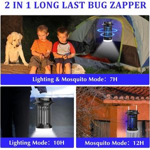 Anti-Muggenlamp - Krachtige muggenlamp - liegenverwijderaar - USB DC geschikt voor slaapkamer, tuin, buiten, camping