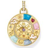 Thomas Sabo - Hanger - Veelkleurig - Zilver - Geel Goud Verguld