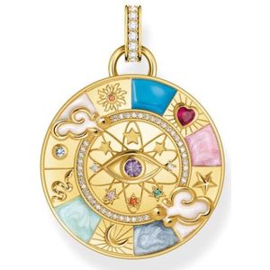 Thomas Sabo - Hanger - Veelkleurig - Zilver - Geel Goud Verguld