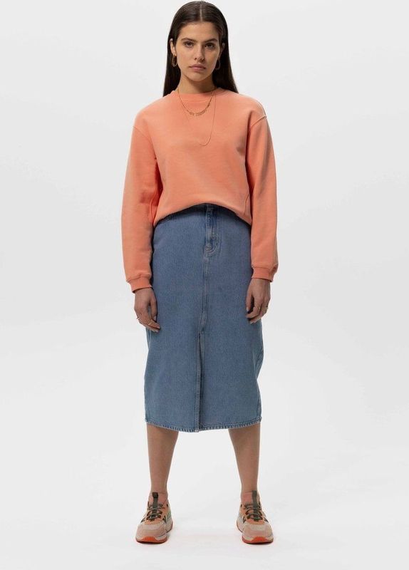 Spijkerrok - Denim - Blauw - 60% Katoen 40% Tencel