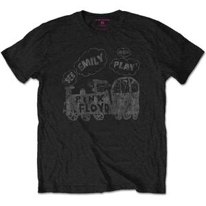 Pink Floyd - See Emily Play Heren T-shirt - S - Zwart