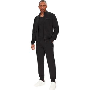 Emporio Armani - Heren Joggingbroek - Zwart - Katoen