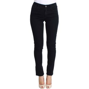 Zwarte slimfit jeans van stretchkatoen