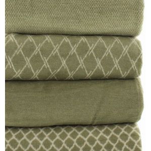 Claudi plaid paulos olive 150x200 cm