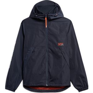 Superdry HOODED WINDBREAKER JKT Heren Jas - Blauw - Maat M