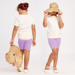 Merry Style - MS-MS10-132-LE - Leggings - Lichtviolet - Kort - Viscose