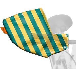 Handwarmers Yellow & Green Stripes