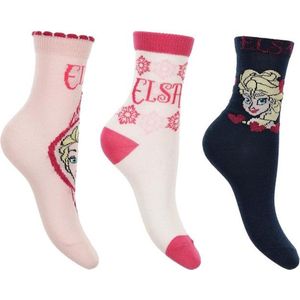 Disney Frozen - sokken Elsa en Anna - 3 paar - maat 31/34