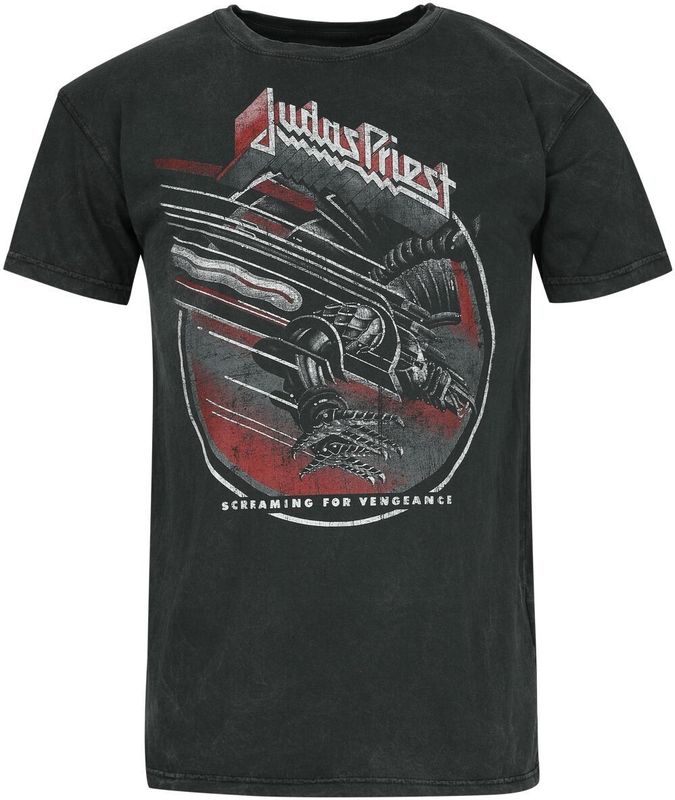 Judas Priest - SCF - T-shirt - Antraciet - Heren