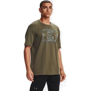 Under Armour ABC Camo Boxed Logo heren sportshirt groen