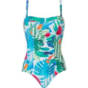 Dames badpak Pastunette Exotic Beauty - Groen - maat - 38